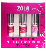 ZOLA Pink Protein Reconstruction System – Kit Lamination 3 Étapes