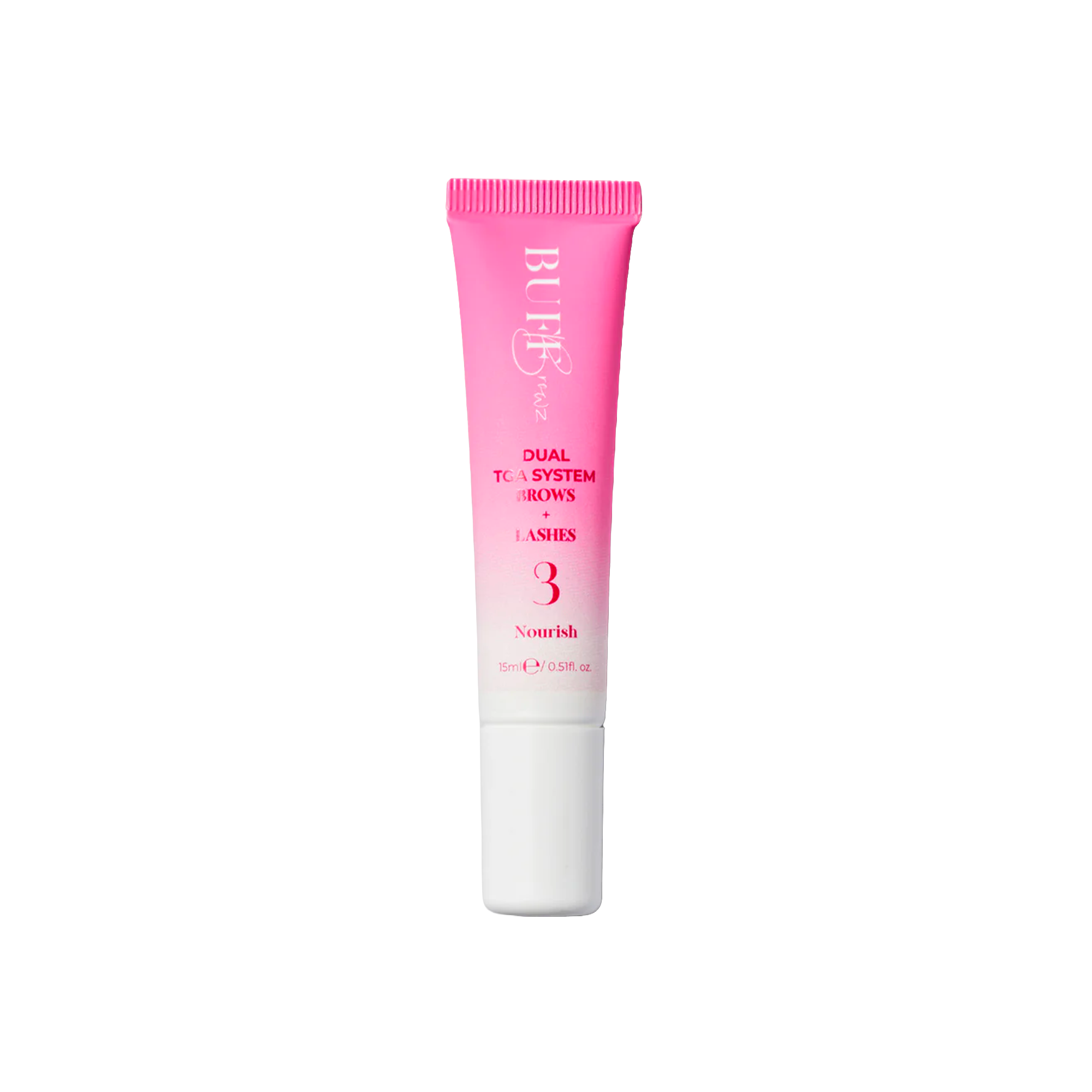 BUFF BROWZ | Dual TGA Step 3 Nourriture 15ml — Soin Final Brow & Lash Pro
