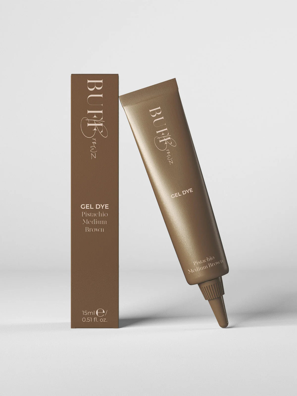 BUFF BROWZ | Hybrid Gel Tint 15ml — Teinture Hybride Sourcils Sans Henné (5 Teintes)