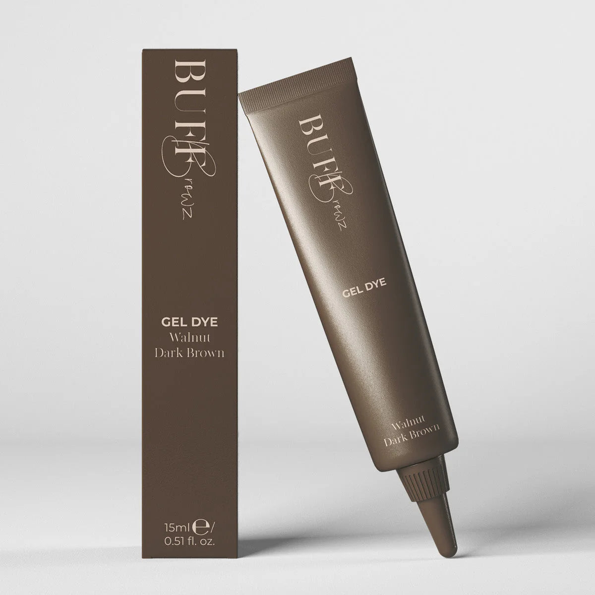 BUFF BROWZ | Hybrid Gel Tint 15ml — Teinture Hybride Sourcils Sans Henné (5 Teintes)