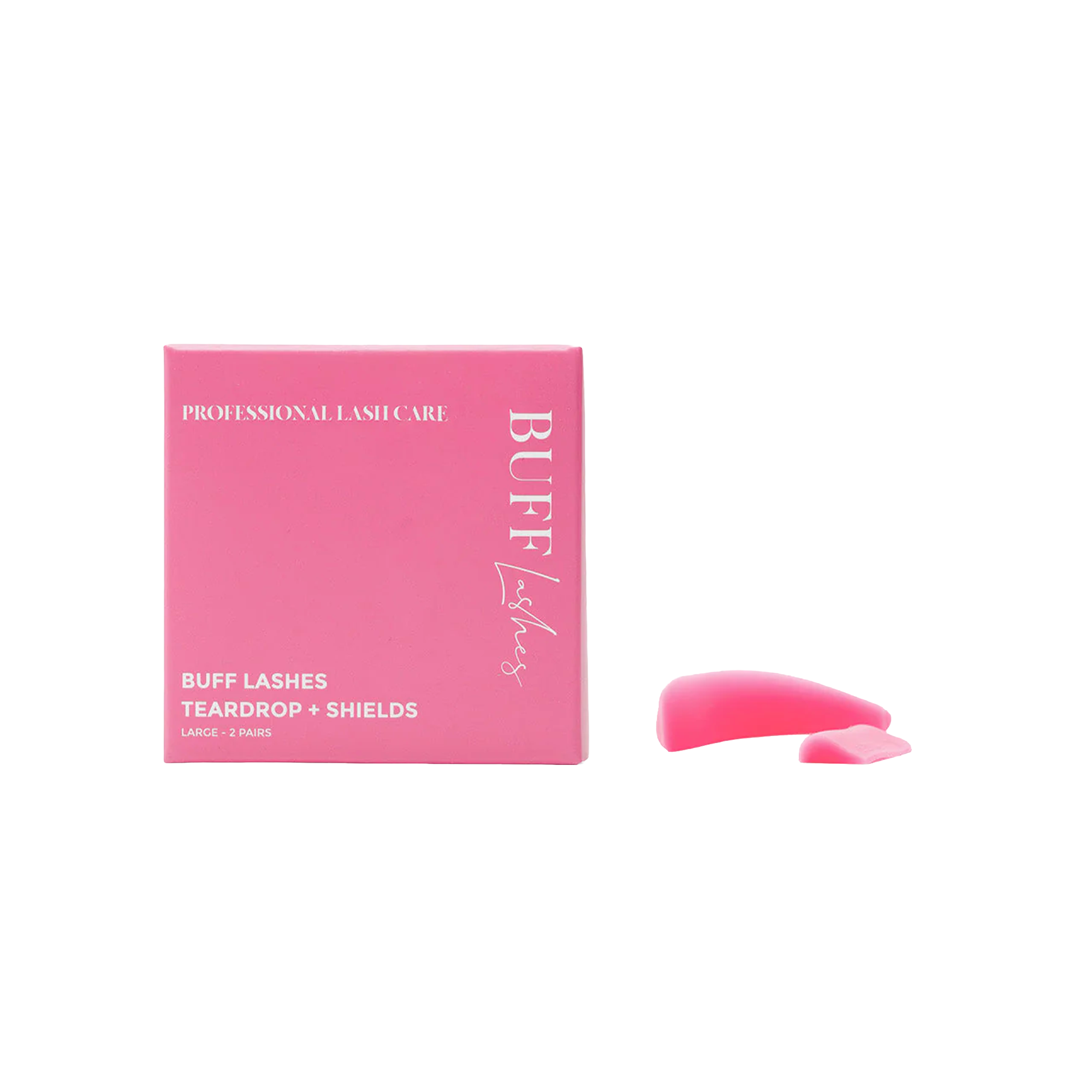 BUFF LASHES | Teardrop+ Lash Lift Shields — Shields Hybrides Universels (S ou M)