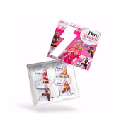 PINK FLASH | Hero Shades — Set 4 Teintures Sourcils Sans Oxydant Édition Limitée