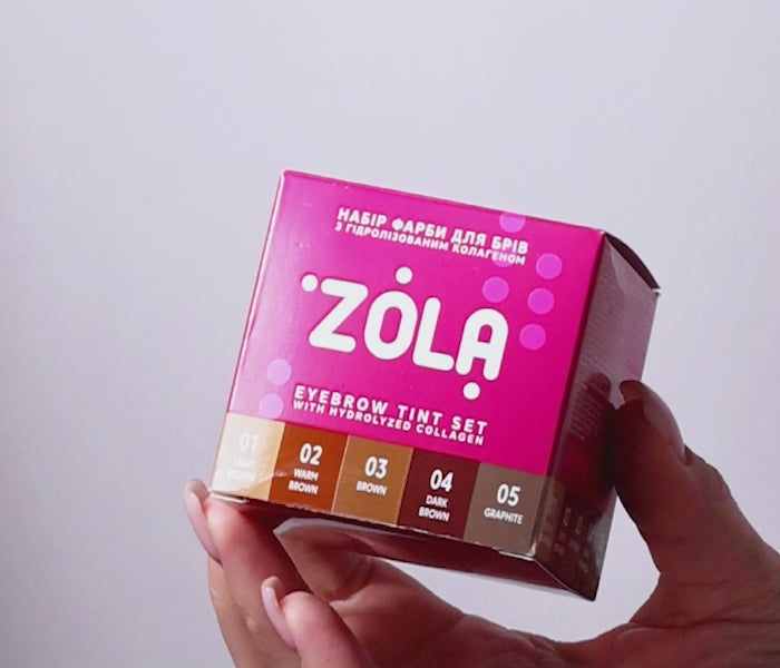 ZOLA | Kit Teinture Sourcils au Collagène