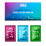 ZOLA Color Lab – Kit Lamination en Sachets (3 x 1 ml) | Sourcils & Cils
