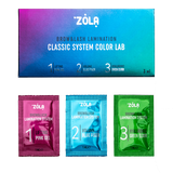 ZOLA Color Lab – Kit Lamination en Sachets (3 x 1 ml) | Sourcils & Cils
