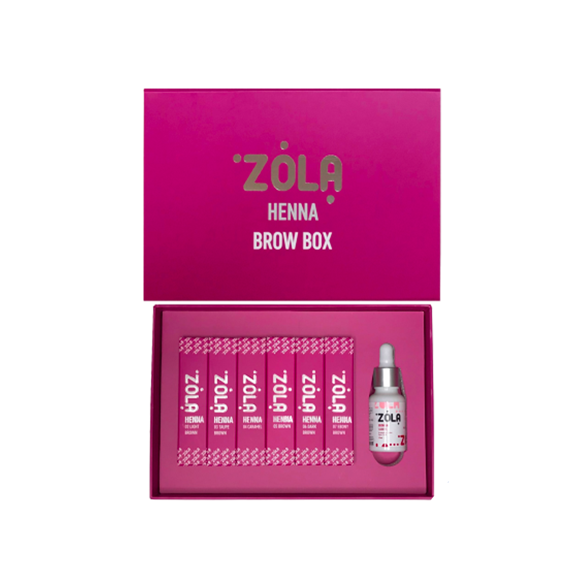 ZOLA | Henna Box 6 pcs x 5g