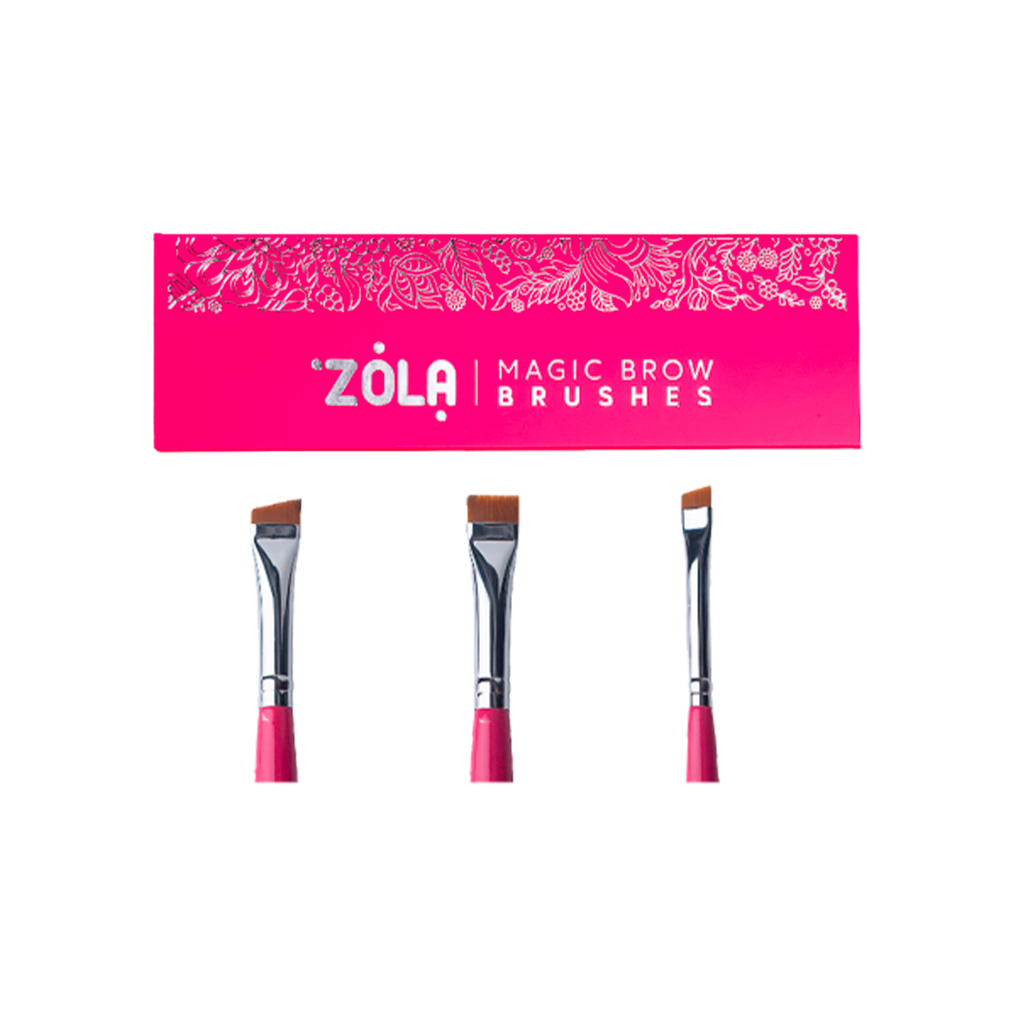 ZOLA | Magic Brow Brushes – Set de 3 Pinceaux Sourcils