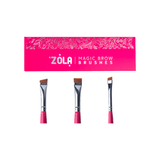 ZOLA | Magic Brow Brushes – Set de 3 Pinceaux Sourcils