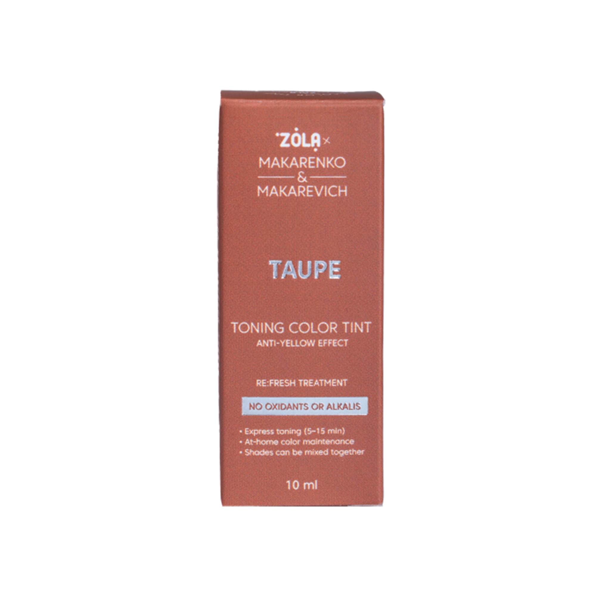 ZOLA x Makarenko x Makarevich | Toning Color Tint TAUPE - Masque Teintant Sourcils Profond