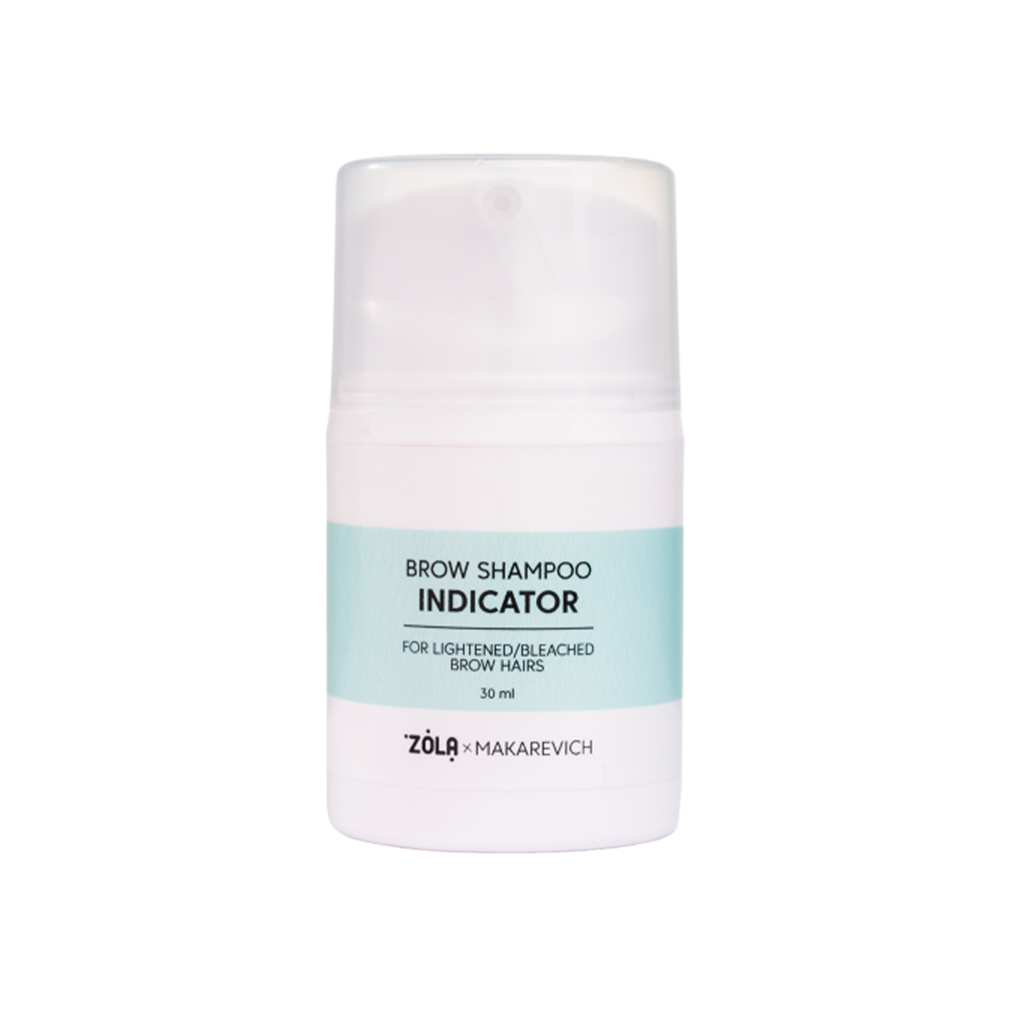 ZOLA X MAKAREVICH  | Indicator Shampoo Sourcils – Neutralisation & Contrôle Décoloration