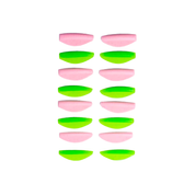 ZOLA | Round Curl Pads Pink & Green — Shields Silicone Lash Lift Pro (8 tailles)
